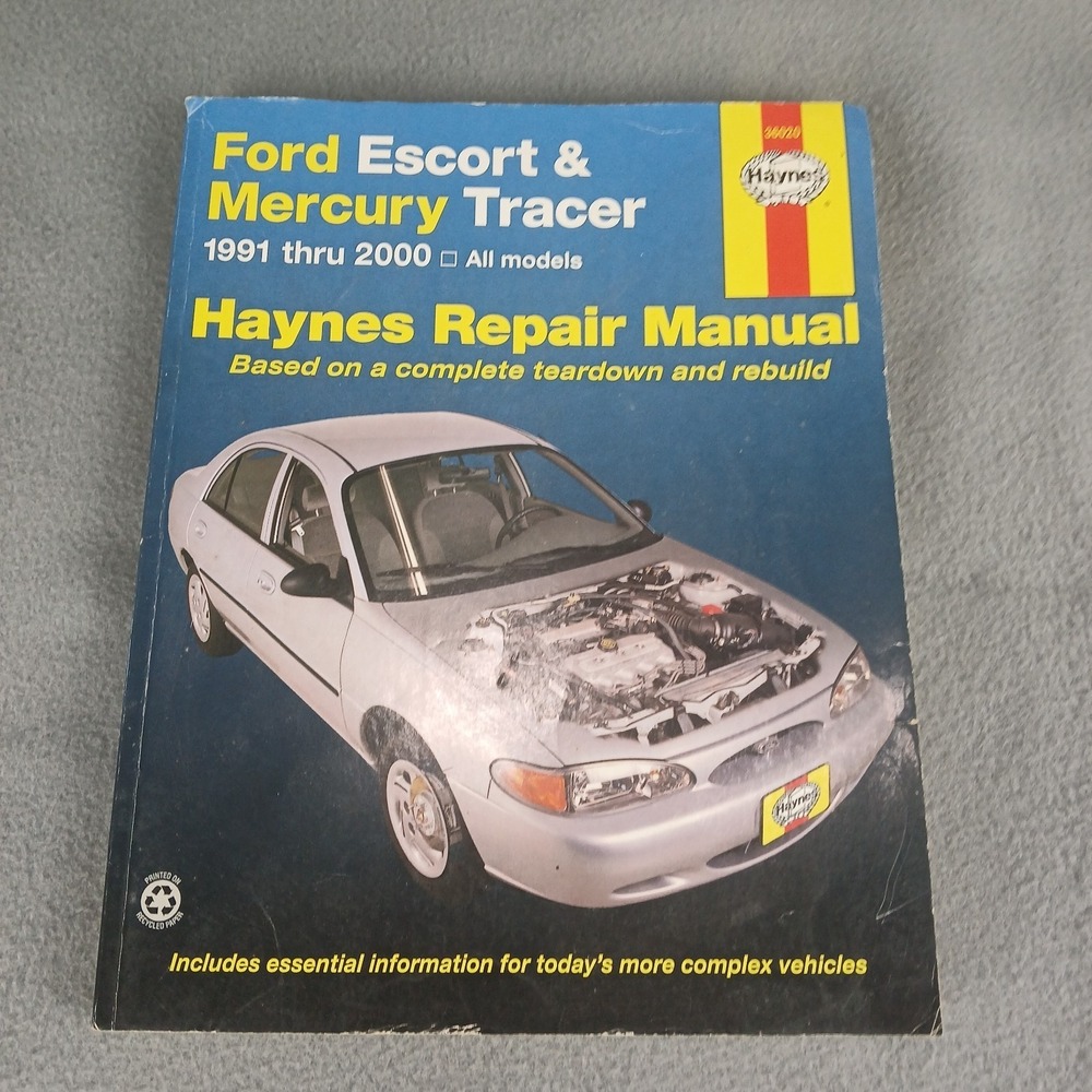 Haynes Repair Manual Ford‎ Escort Mercury Tracer 1991-2000 All Models 36020